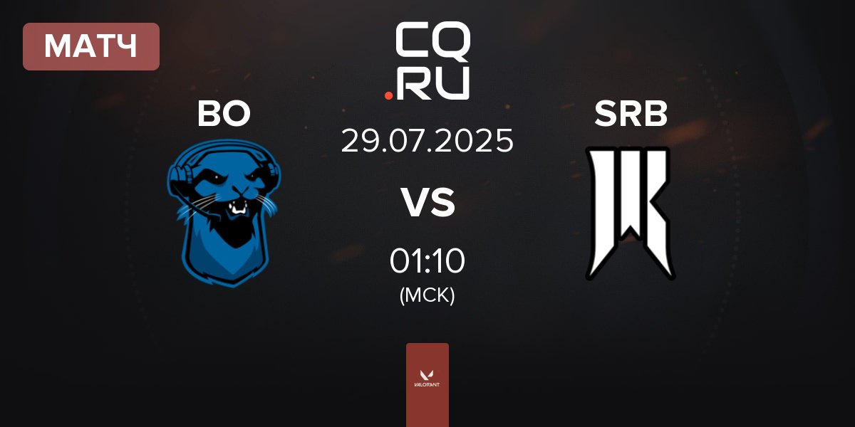 Матч Blue Otter BO vs Shopify Rebellion Black SRB | 29.07