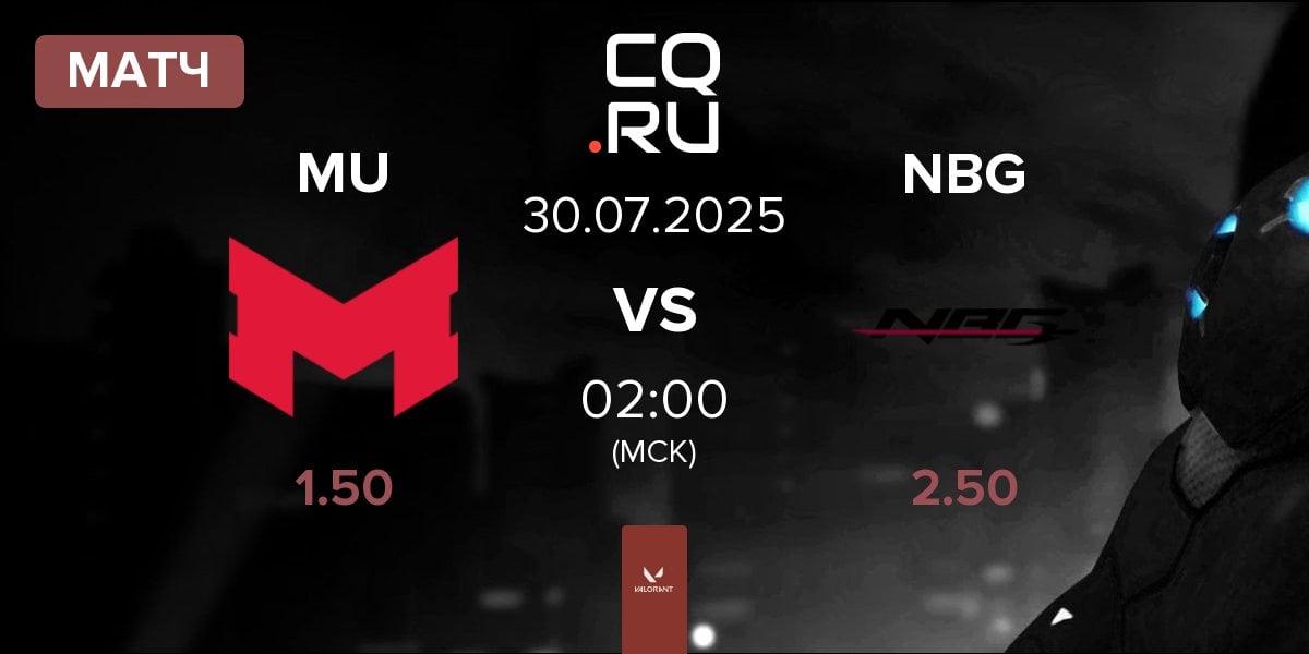 Матч Maryville University MU vs Nightblood Gaming NBG | 30.07