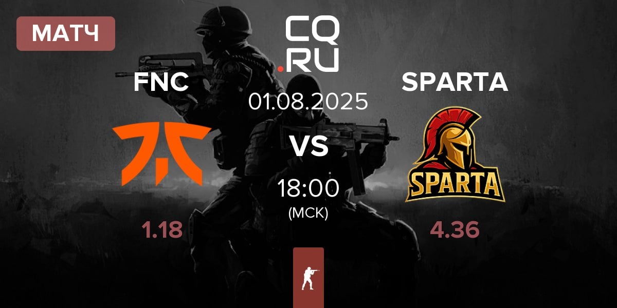 Матч Fnatic FNC vs SPARTA | 01.08