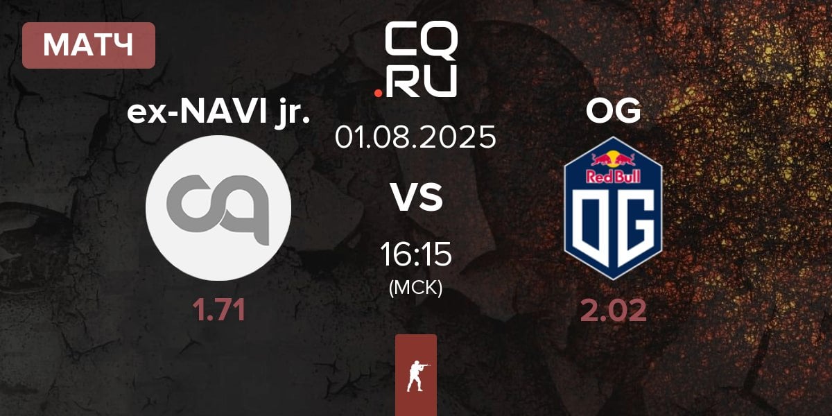 Матч ex-Natus Vincere Junior ex-NAVI jr. vs OG Gaming OG | 01.08