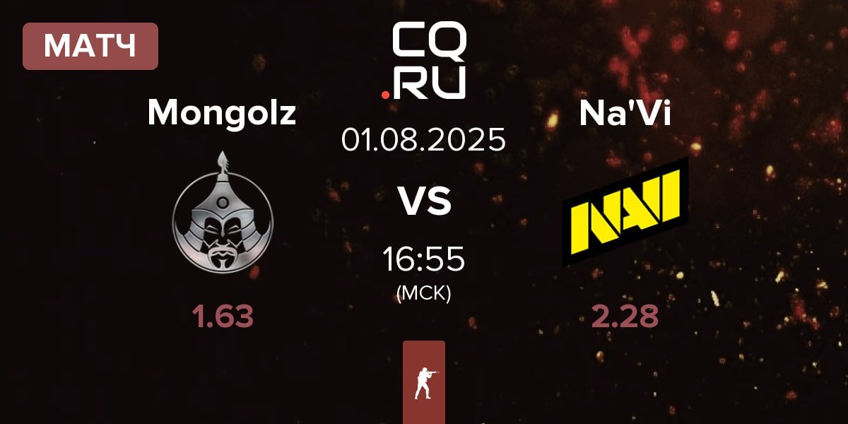 Матч The Mongolz Mongolz vs Natus Vincere Na'Vi | 01.08