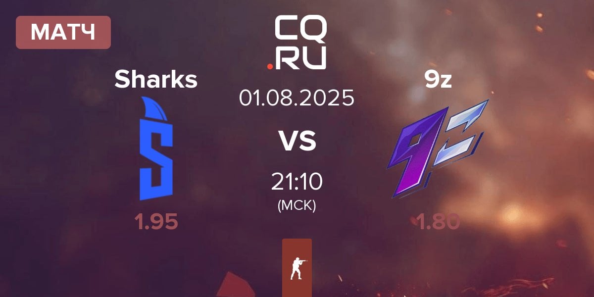 Матч Sharks Esports Sharks vs 9z Team 9z | 01.08
