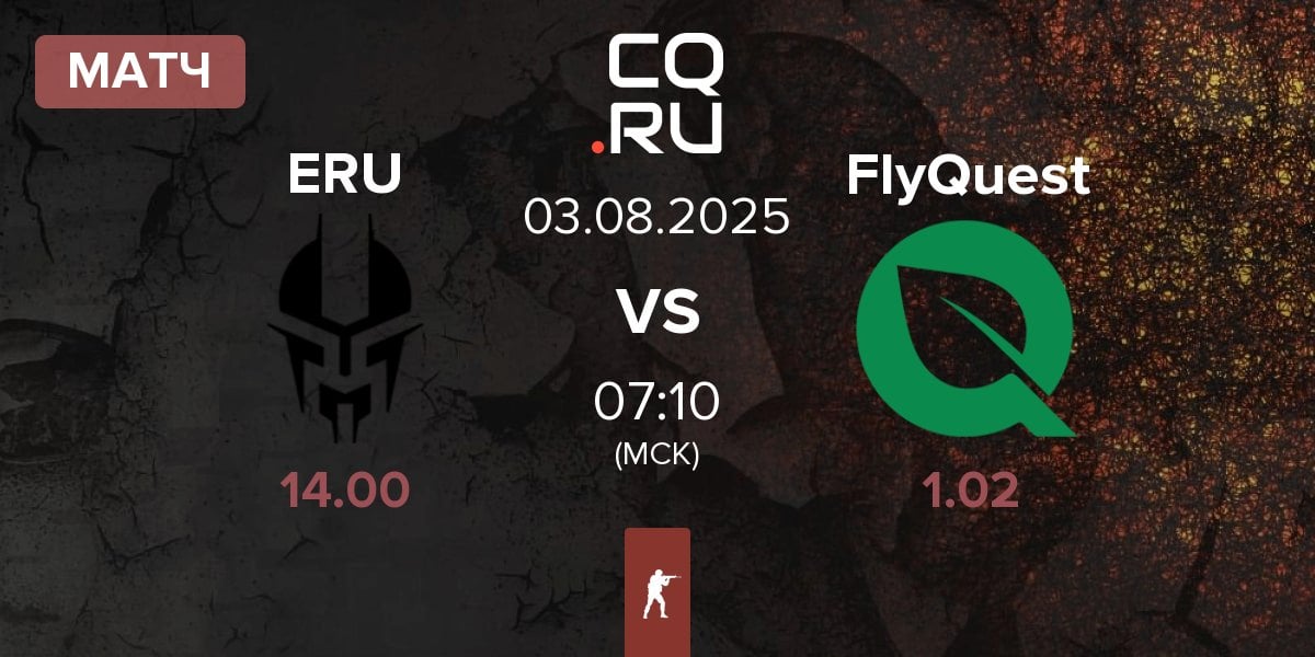 Матч Eruption ERU vs FlyQuest | 03.08