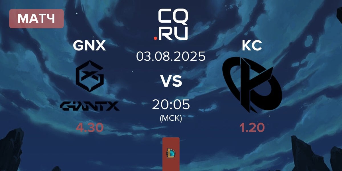 Матч GIANTX GNX vs Karmine Corp KC | 03.08