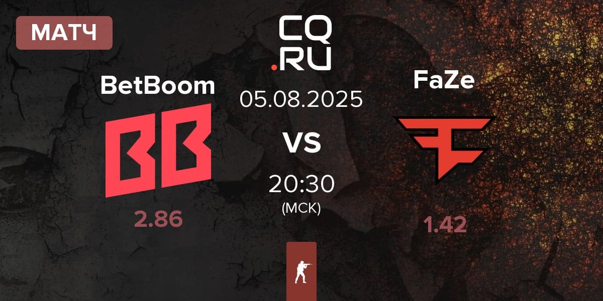 Матч BetBoom vs FaZe Clan FaZe | 05.08
