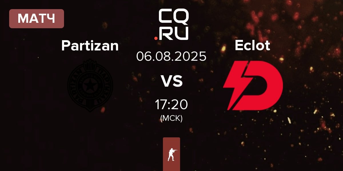 Матч Partizan Esports Partizan vs Dynamo Eclot Eclot | 06.08