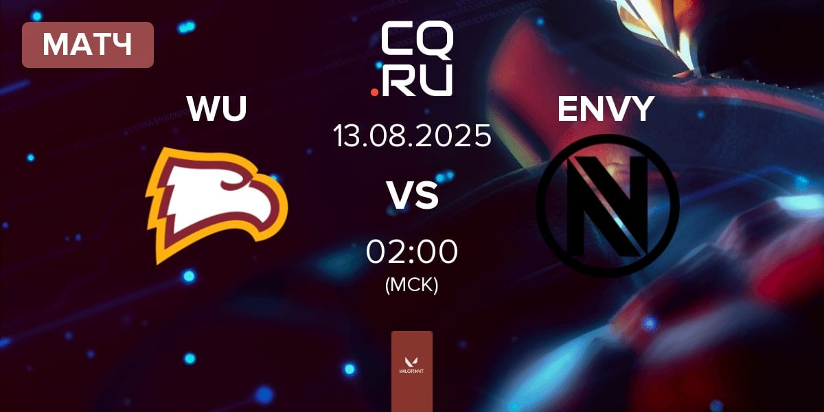 Матч Winthrop University WU vs Team Envy ENVY | 13.08