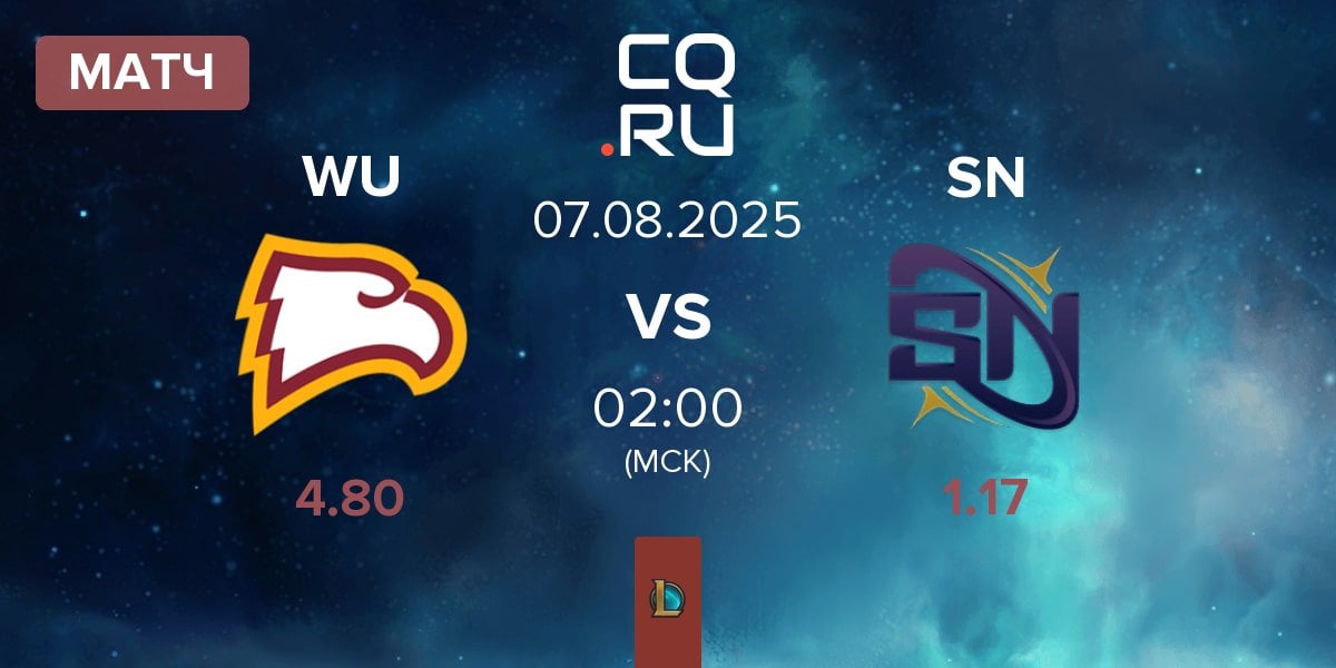 Матч Winthrop University WU vs Supernova SN | 07.08