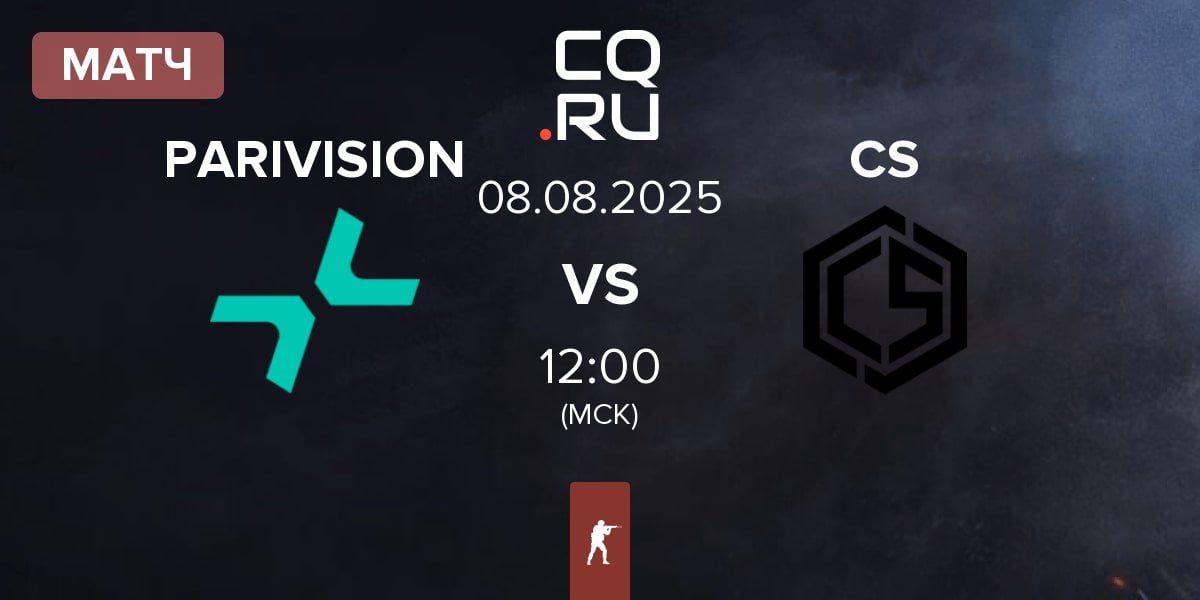 Матч PARIVISION vs CYBERSHOKE Esports CS | 08.08
