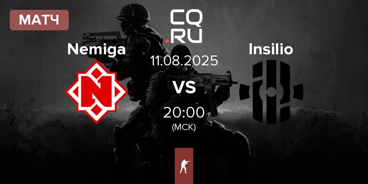 Матч Nemiga Gaming Nemiga vs Insilio | 11.08