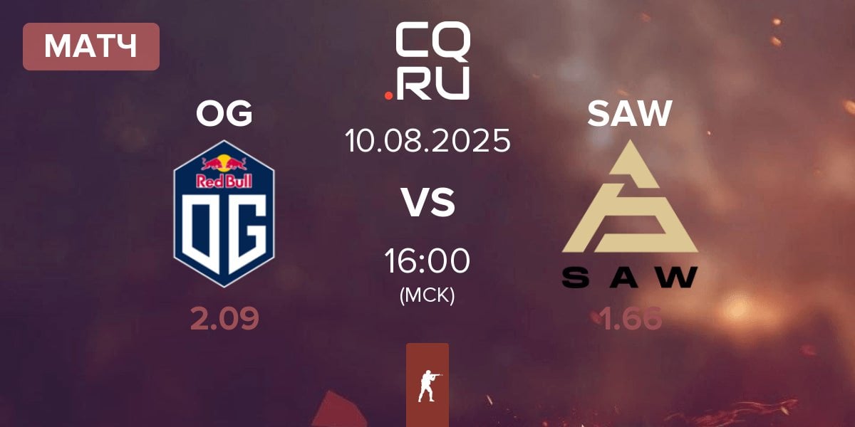 Матч OG Gaming OG vs SAW | 10.08