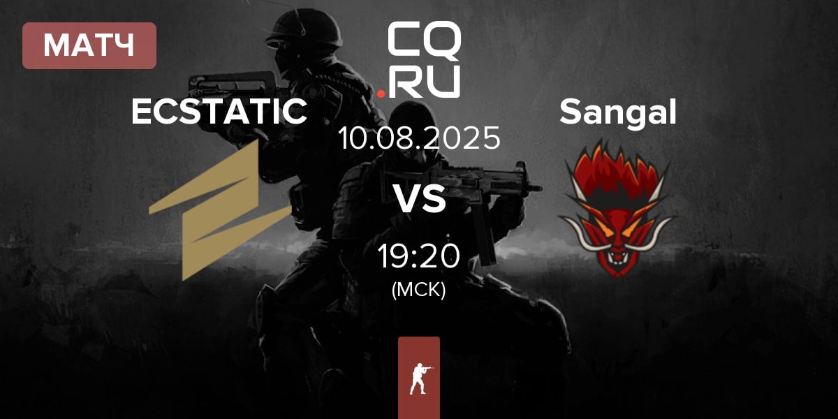 Матч ECSTATIC vs Sangal Esports Sangal | 10.08