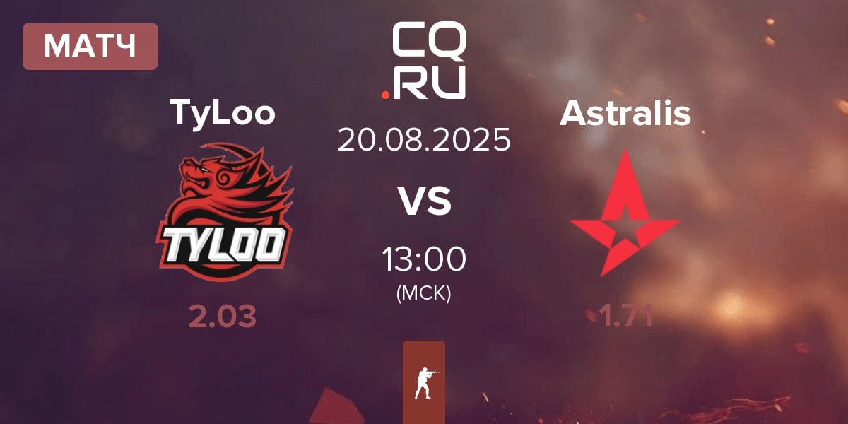 Матч TyLoo vs Astralis | 20.08