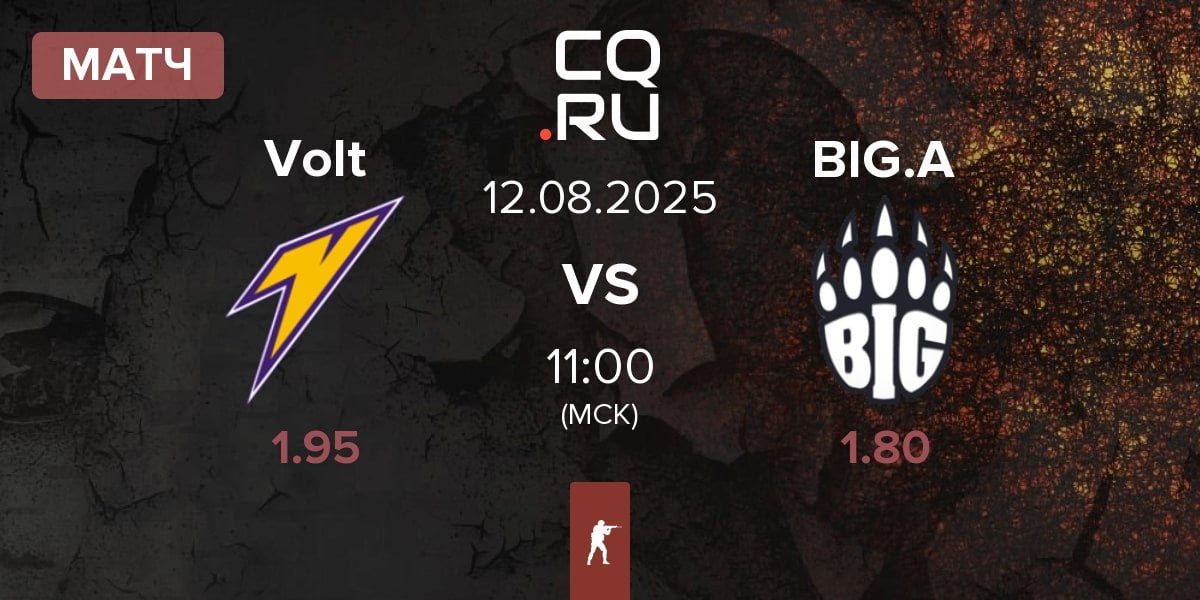 Матч Volt vs BIG Academy BIG.A | 12.08