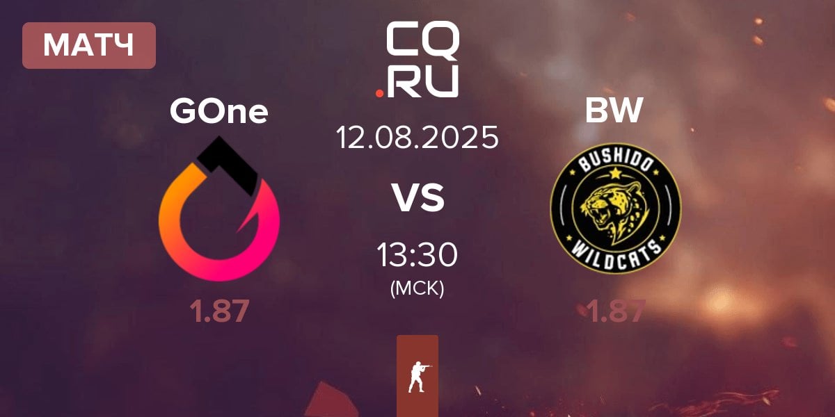 Матч GenOne GOne vs Bushido Wildcats BW | 12.08