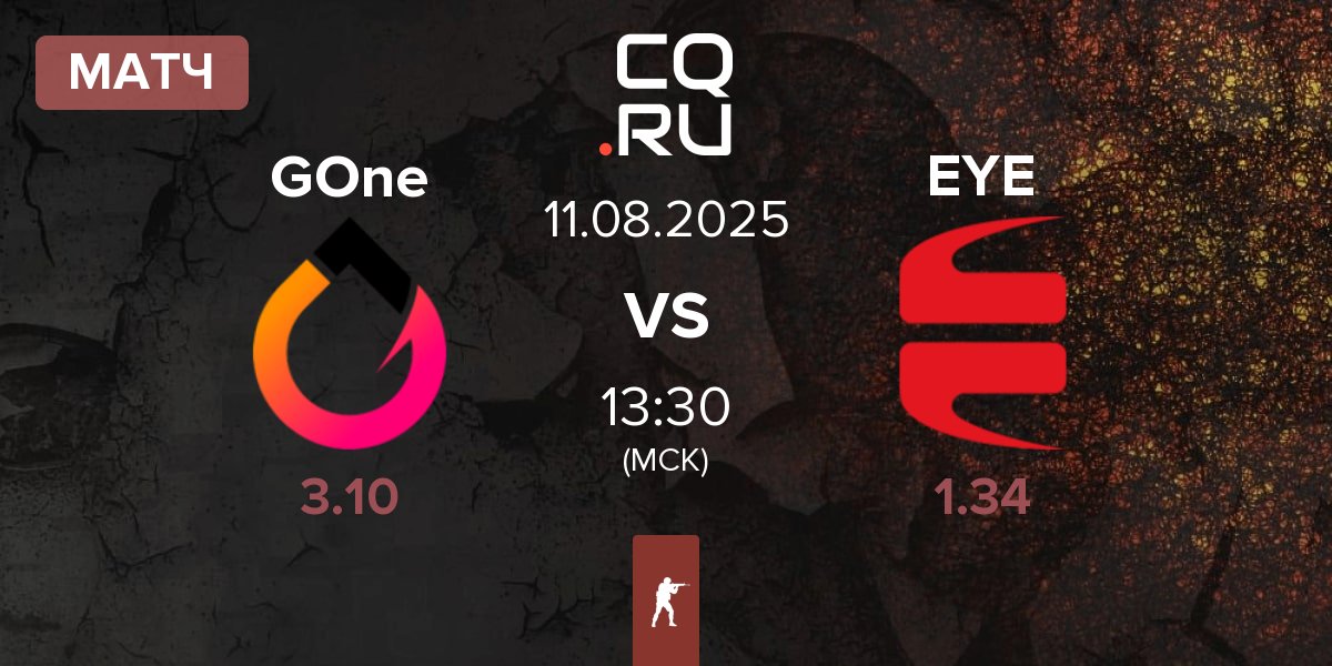 Матч GenOne GOne vs EYEBALLERS EYE | 11.08