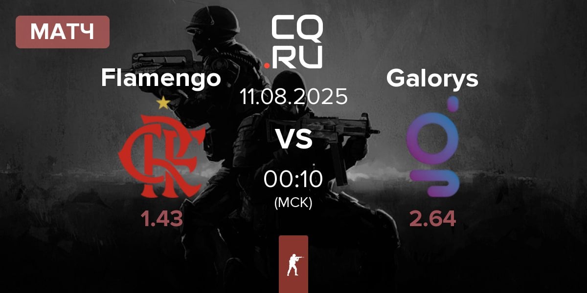 Матч Flamengo Esports Flamengo vs Galorys | 11.08