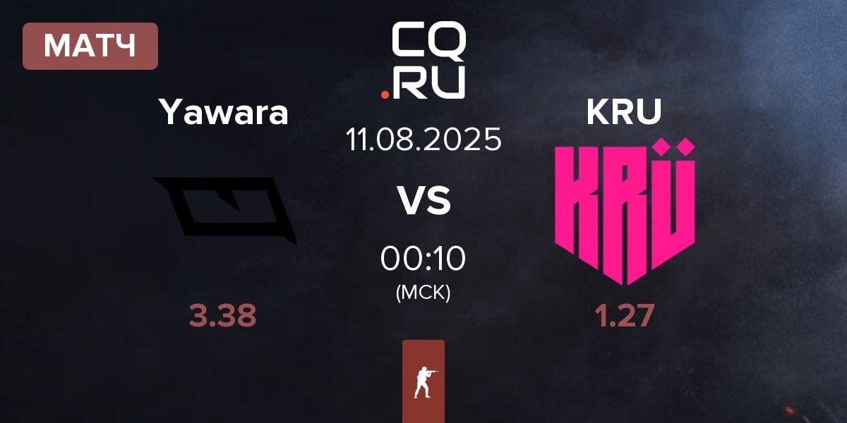 Матч Yawara Esports Yawara vs KRU Esport KRU | 11.08