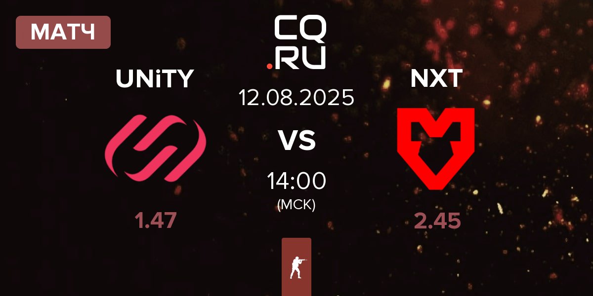 Матч UNiTY Esports UNiTY vs MOUZ NXT NXT | 12.08