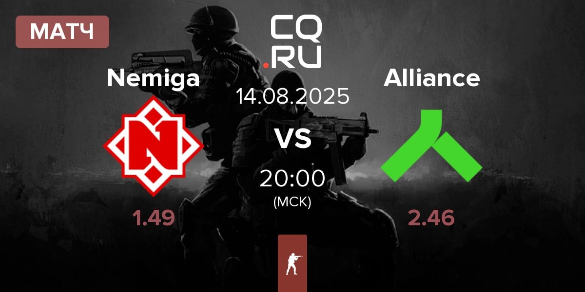 Матч Nemiga Gaming Nemiga vs Alliance | 14.08