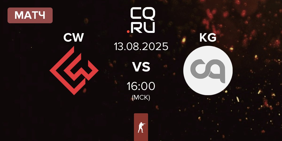 Матч Chinggis Warriors CW vs Kaleido Gaming KG | 13.08