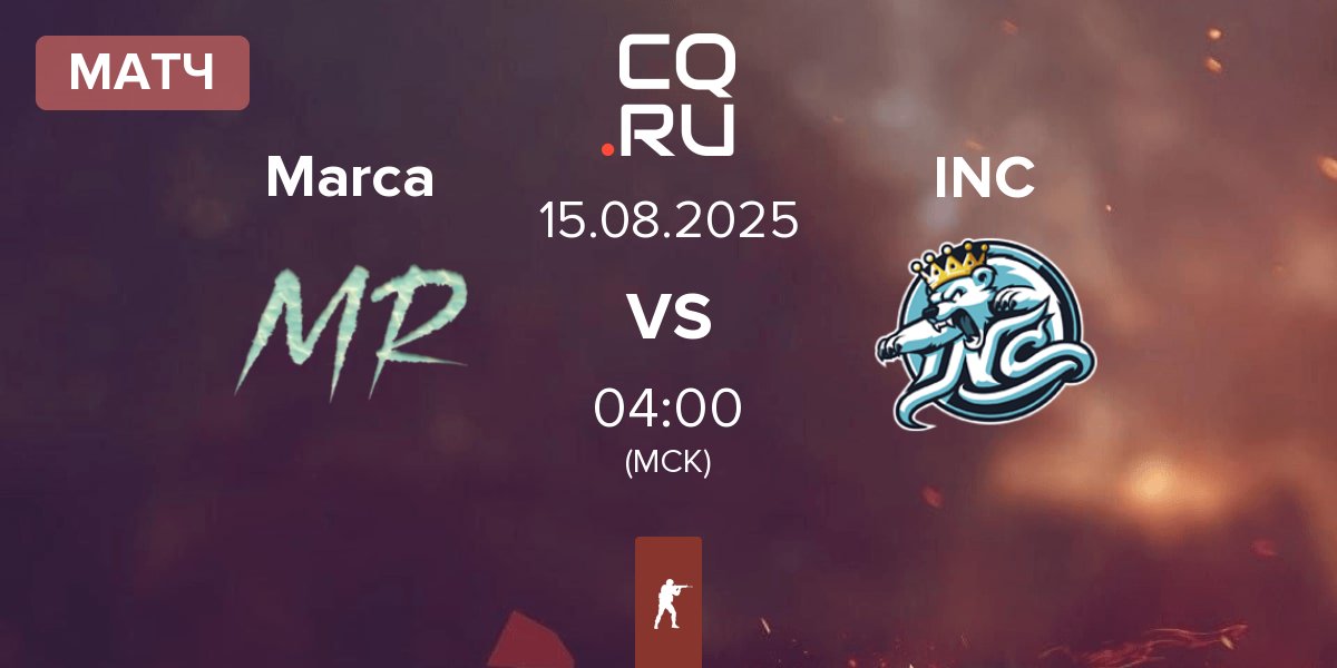 Матч Marca Registrada Marca vs InControl INC | 15.08