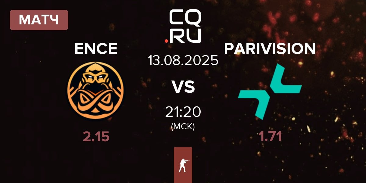 Матч ENCE vs PARIVISION | 13.08