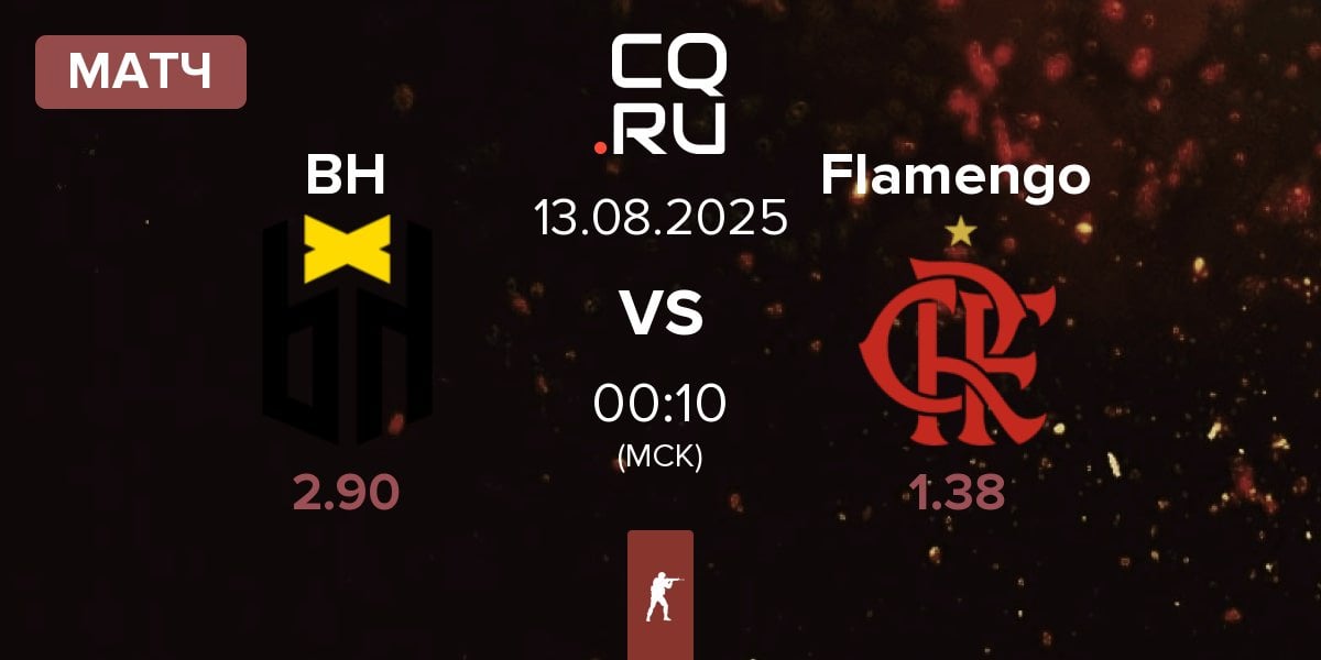 Матч Bounty Hunters BH vs Flamengo Esports Flamengo | 13.08