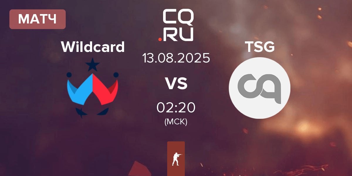 Матч Wildcard Gaming Wildcard vs True Synergy Gaming TSG | 13.08
