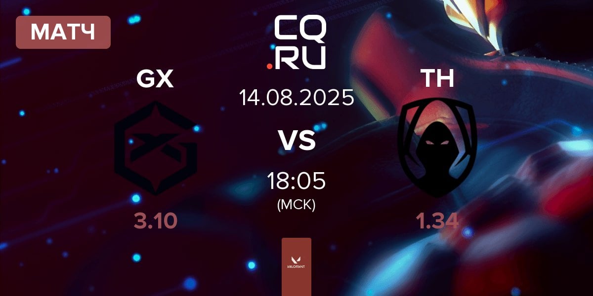 Матч GIANTX GX vs Team Heretics TH | 14.08