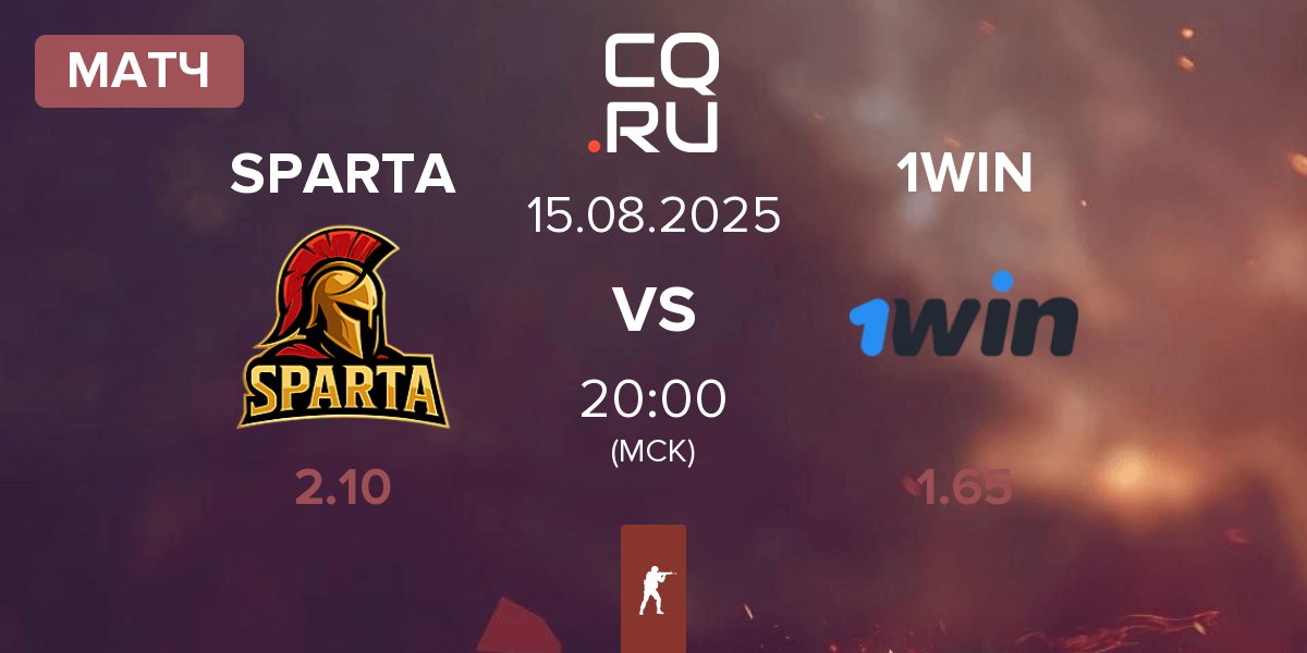Матч SPARTA Esports SPARTA vs 1win Team 1WIN | 15.08