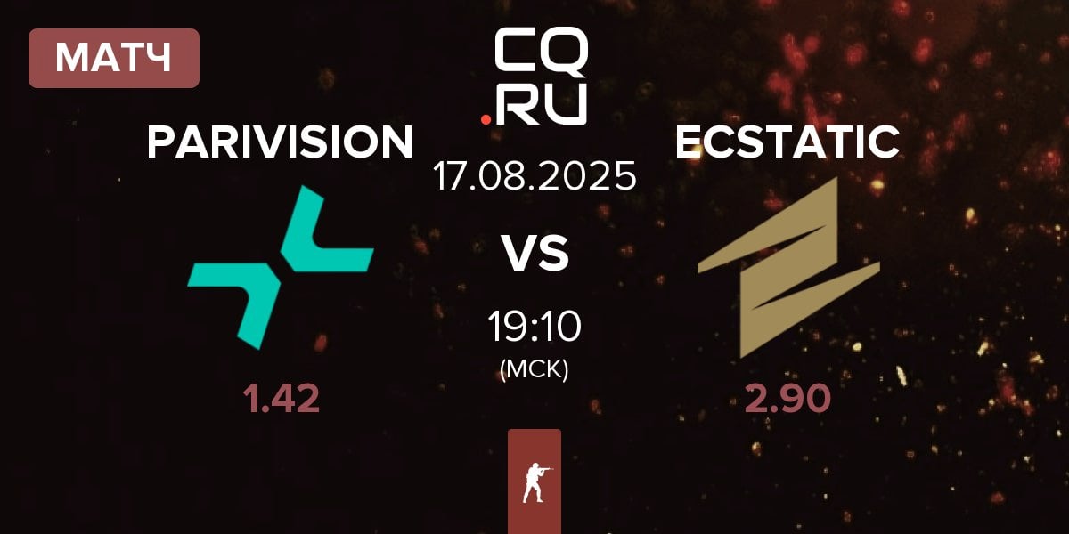 Матч PARIVISION vs ECSTATIC | 17.08