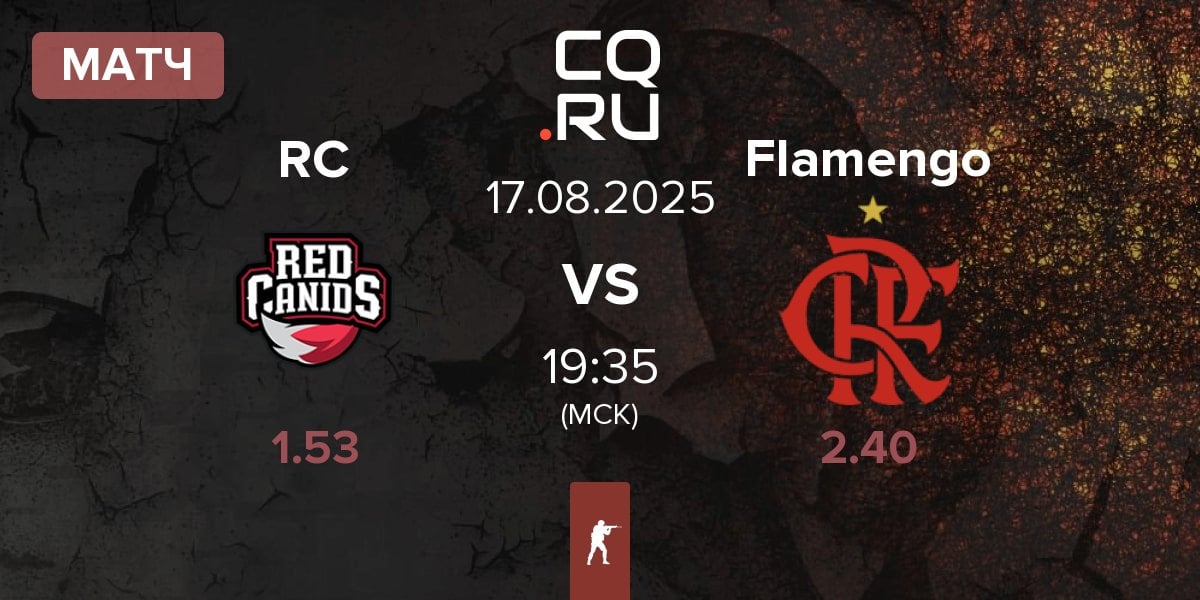 Матч Red Canids RC vs Flamengo Esports Flamengo | 17.08