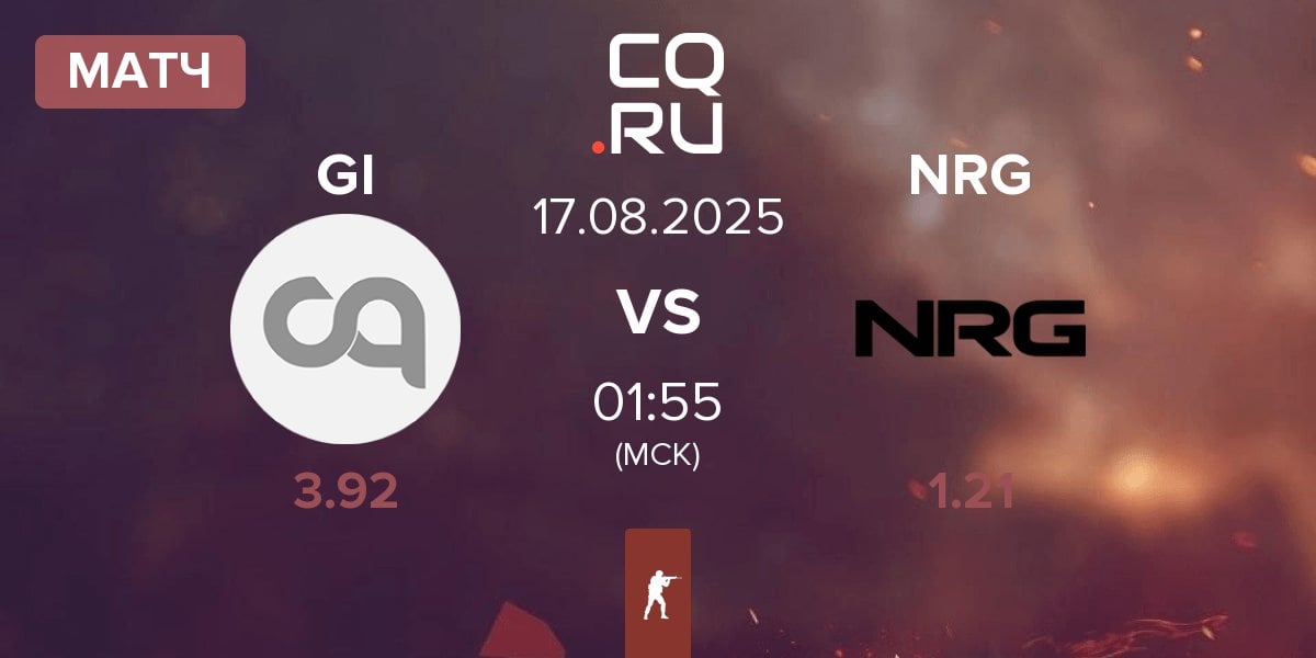 Матч Getting Info GI vs NRG Esports NRG | 17.08
