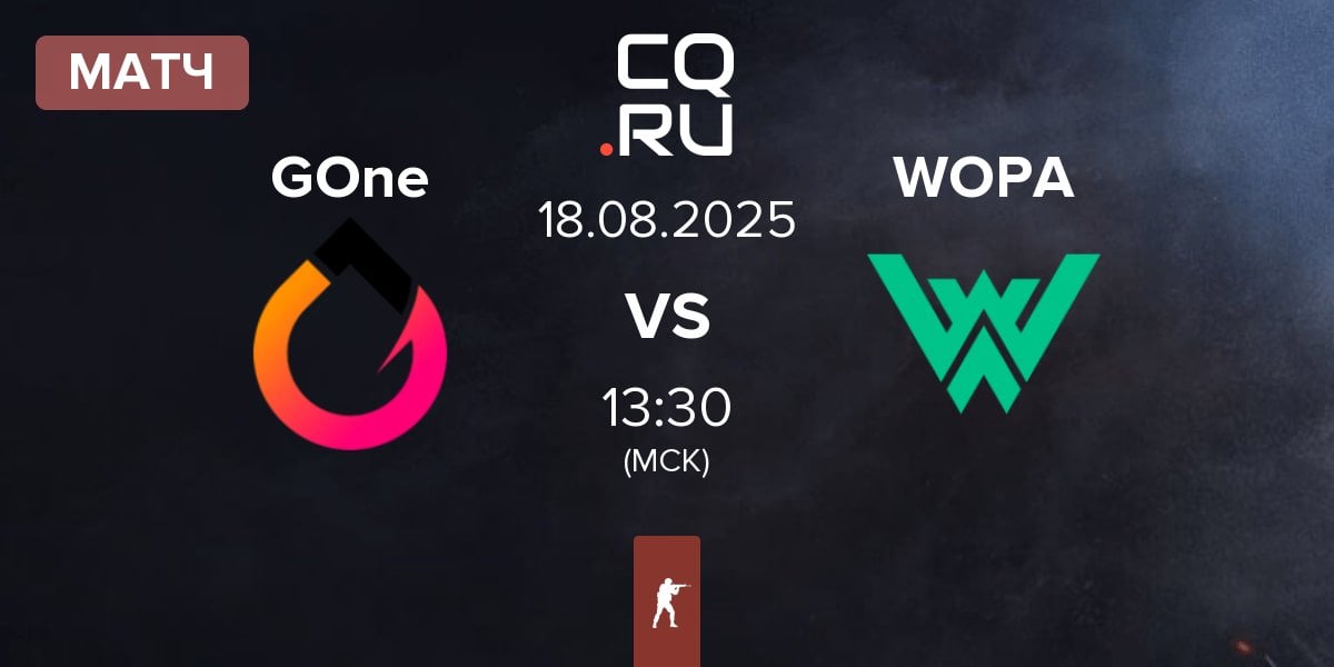 Матч GenOne GOne vs WOPA Esport WOPA | 18.08