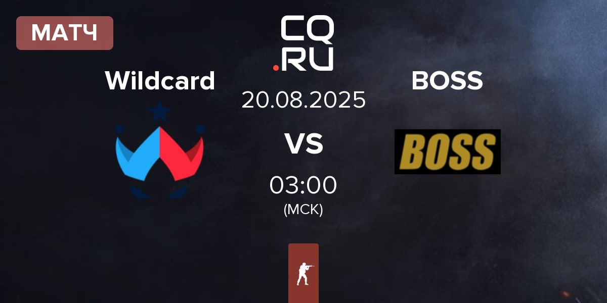 Матч Wildcard Gaming Wildcard vs BOSS | 20.08