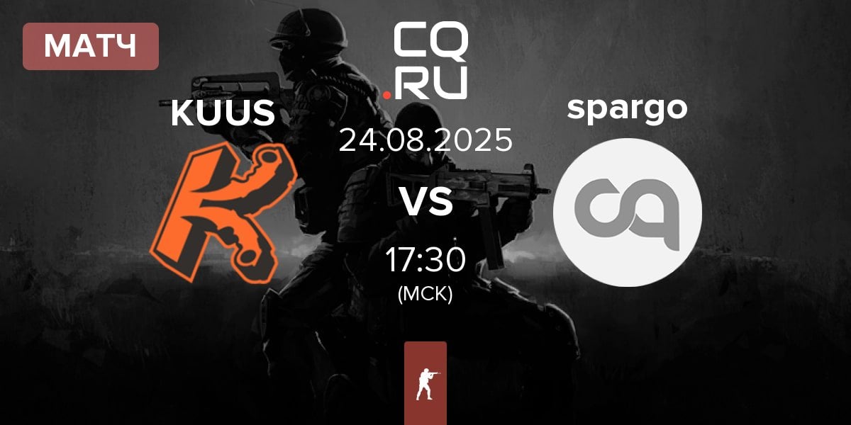 Матч KUUSAMO.gg KUUS vs team spargo- spargo | 24.08