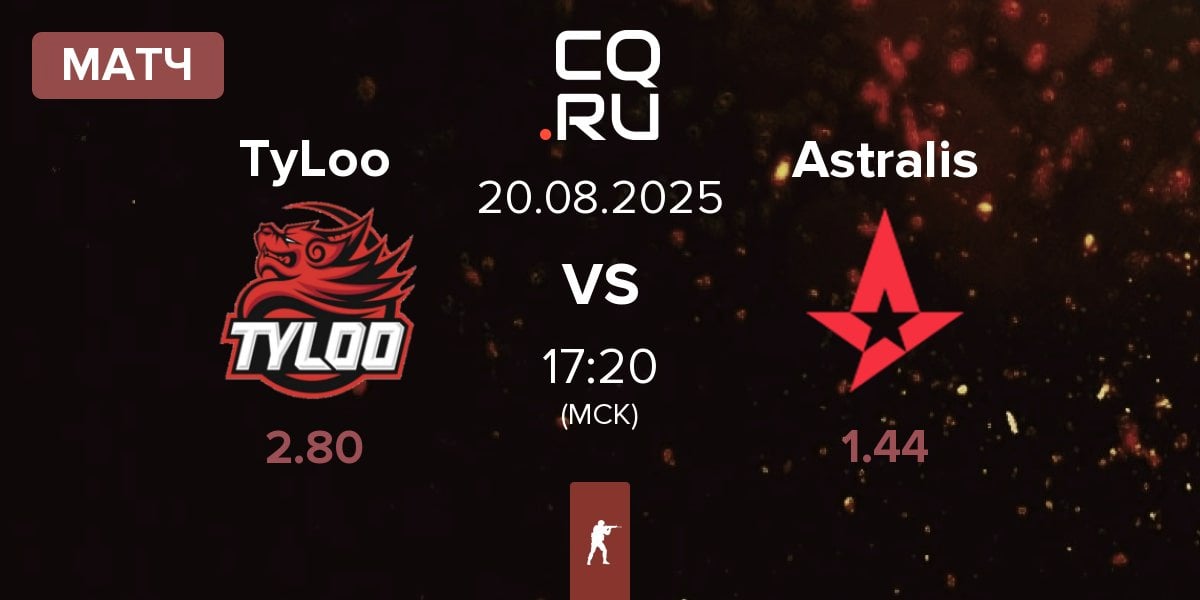 Матч TyLoo vs Astralis | 20.08