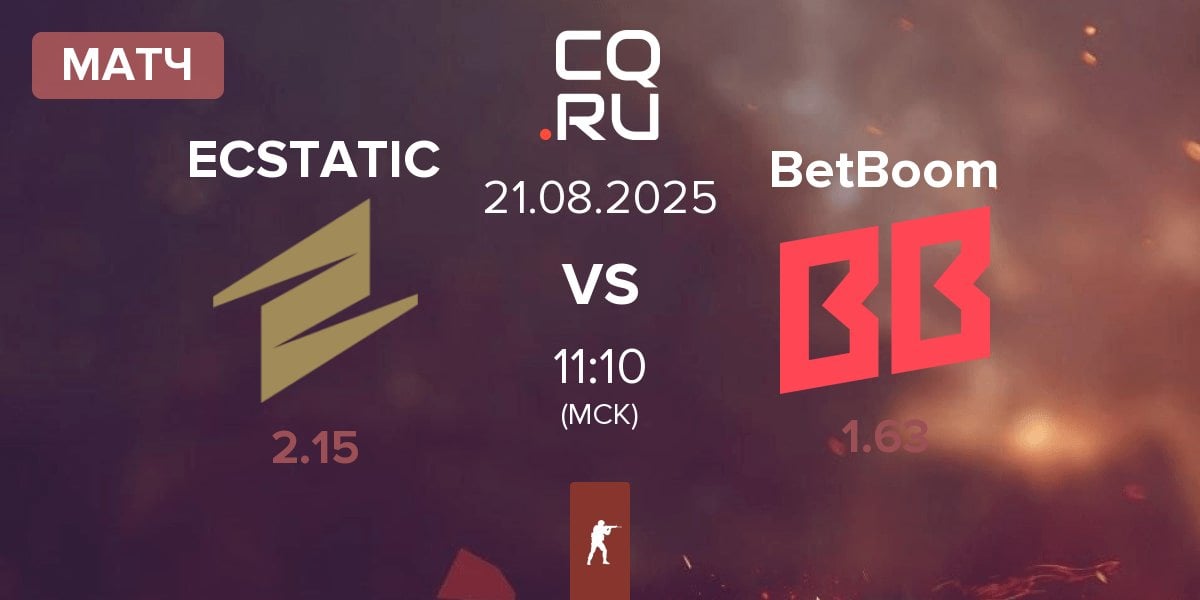 Матч ECSTATIC vs BetBoom | 21.08