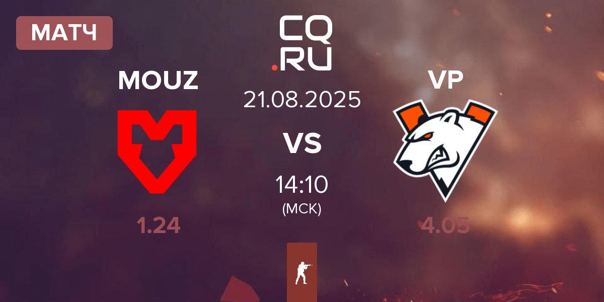 Матч MOUZ vs Virtus.Pro VP | 21.08