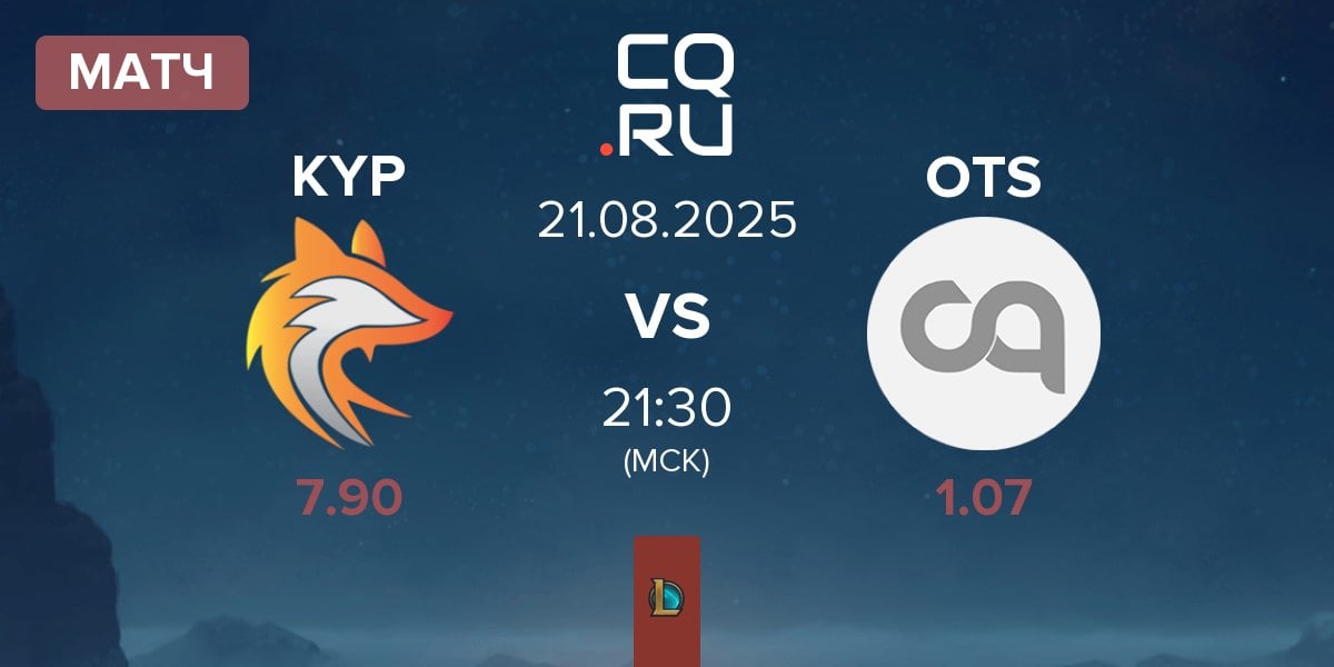 Матч Keypulse Esports KYP vs The Otter Side OTS | 21.08