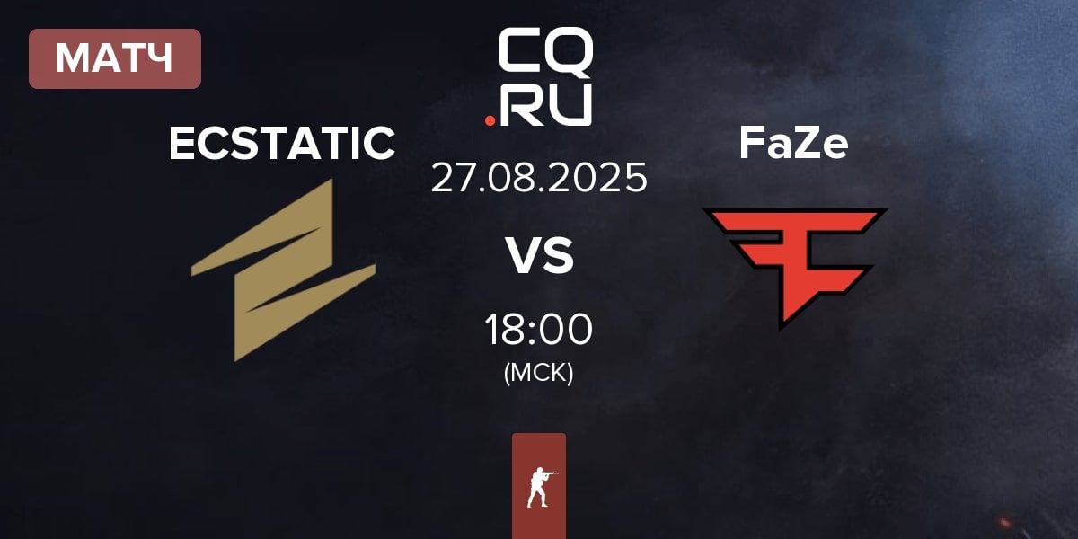 Матч ECSTATIC vs FaZe Clan FaZe | 27.08