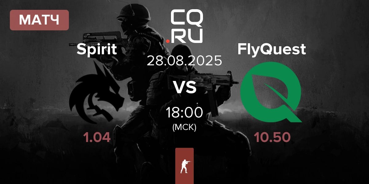 Матч Team Spirit Spirit vs FlyQuest | 28.08