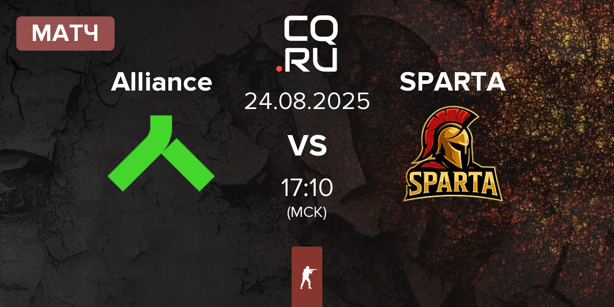 Матч Alliance vs SPARTA Esports SPARTA | 24.08