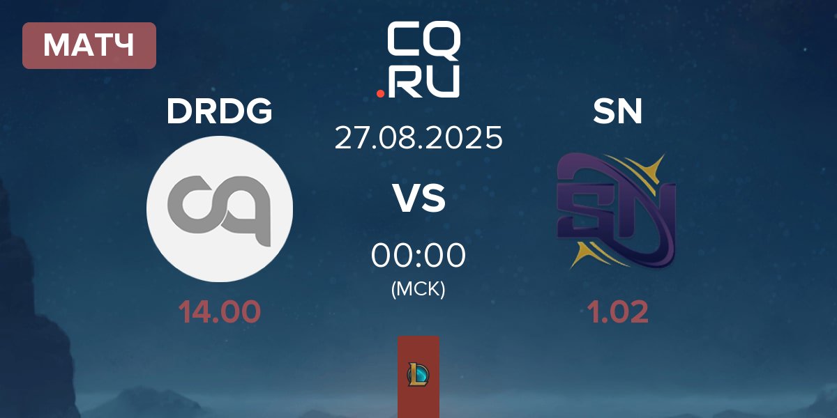 Матч Dorado Gaming DRDG vs Supernova SN | 27.08