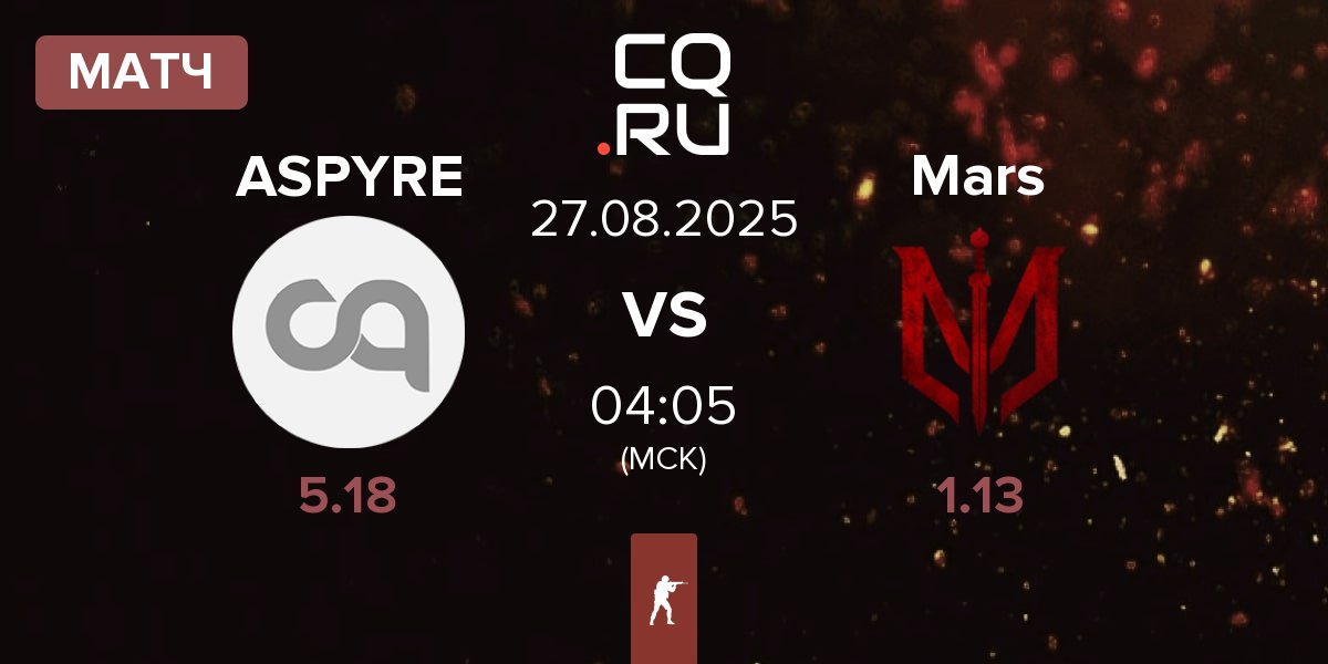 Матч ASPYRE vs Marsborne Mars | 27.08