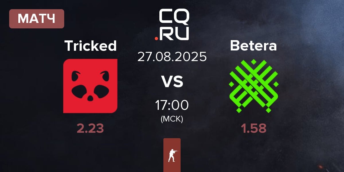 Матч Tricked eSports Tricked vs Betera Esports Betera | 27.08