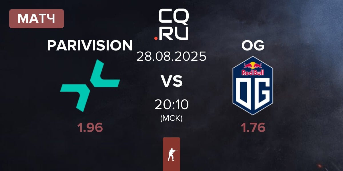Матч PARIVISION vs OG Gaming OG | 28.08