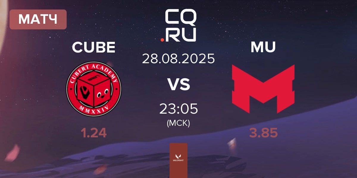 Матч Cubert Academy CUBE vs Maryville University MU | 28.08