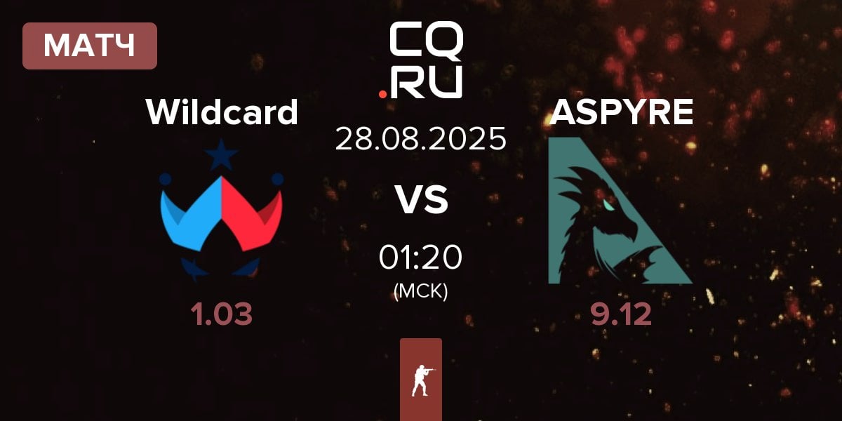 Матч Wildcard Gaming Wildcard vs ASPYRE | 28.08